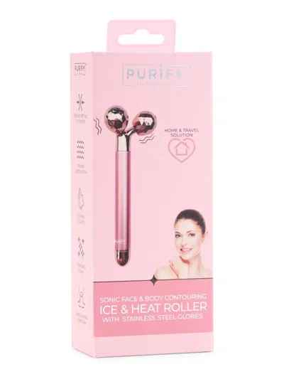 Purify-nyc Purify Sonic Face & Body Contouring Ice & Heat Roller In Neutral