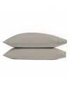 Purity Home 400 Thread Count Cotton Sateen 2 Pc Pillowcase King In Taupe 1