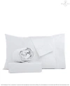 Purity Home Aireolux 1000 Thread Count Egyptian Cotton Sateen 4 Pc Sheet Set Queen In White