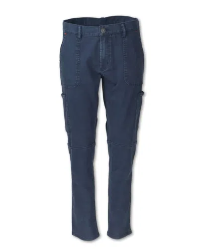 Purnell Women's Stretch Canvas Utility Pant In Navy In Blue
