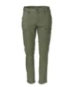 Purnell Women's Stretch Canvas Utility Pant In Olive In Green