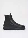 Puro Leather Ankle Boot Size Me Up In Multi