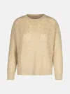 Puro Tatto Beige Cashmere Sweater In Beige