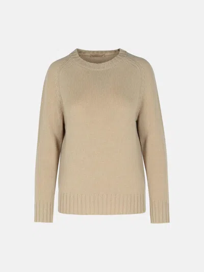 Puro Tatto Beige Cashmere Sweater