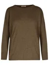 Puro Tatto Brown Cashmere Sweater