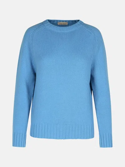 Puro Tatto Purotatto Light Blue Cashmere Sweater