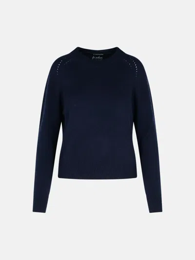 Puro Tatto Navy Cashmere Sweater