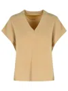 Purotatto Beige Cashmere Vest In Neutral