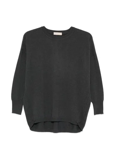 Purotatto Boxy Sweater In Blue