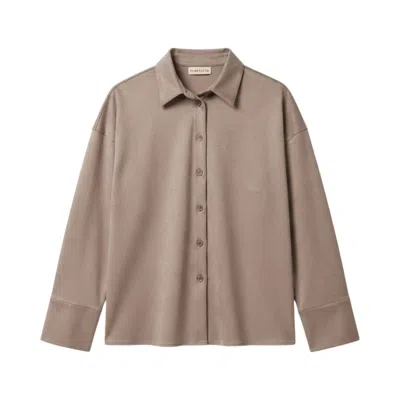 Purotatto Camicia In Brown