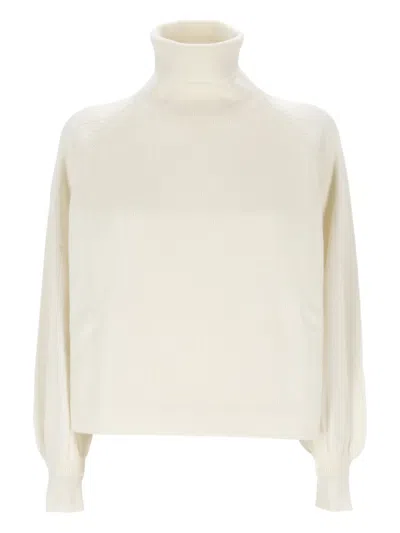 Purotatto Cashmere Jumper In B/latte