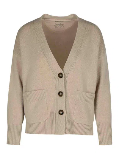 Purotatto Cardigan In Cashmere Beige