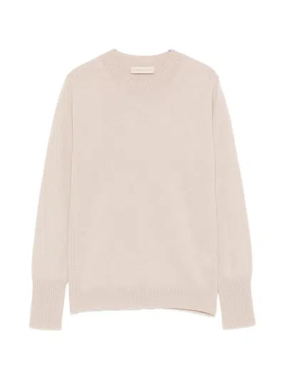 Purotatto Crew Neck Sweater In Neutral