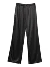 Purotatto Elasticated-waistband Trousers In Black