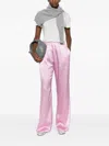 Purotatto Elasticated-waistband Trousers In Pink