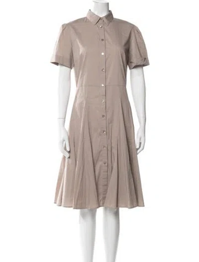 Pre-owned Purotatto Knee-length Dress In Neutral