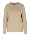 Purotatto Long-sleeved Sweater In Nude