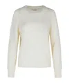 Purotatto Long-sleeved Sweater In White