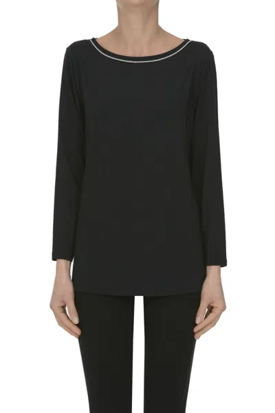 Purotatto Long Sleeves T-shirt In Black