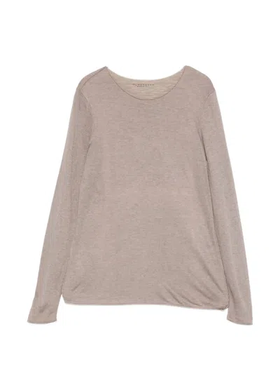 Purotatto Long-sleeve T-shirt In Brown