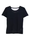 Purotatto Round-neck T-shirt In Black