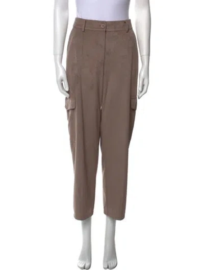 Pre-owned Purotatto Straight Leg Pants W/ Tags In Brown