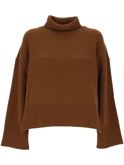 Purotatto Sweaters In Brown