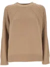 Purotatto Long-sleeve Jumper In Brown