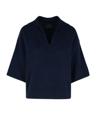 Purotatto V-neck Sweater In Black