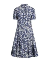 Purotatto Woman Midi Dress White Size 2 Cotton, Elastane In White