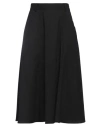 Purotatto Woman Midi Skirt Black Size 10 Viscose, Polyester, Elastane