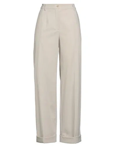 Purotatto Woman Pants Beige Size 6 Viscose, Polyester, Elastane