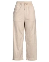 Purotatto Woman Pants Beige Size 8 Polyester In Beige