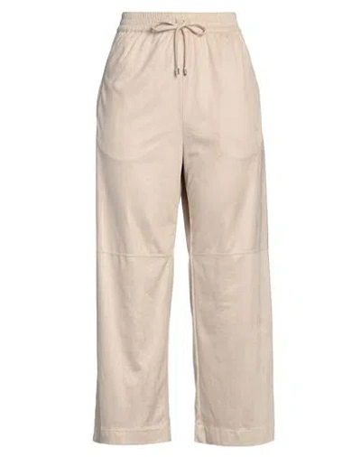 Purotatto Woman Pants Beige Size 8 Polyester