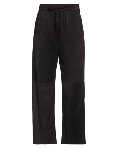 Purotatto Woman Pants Black Size 2 Polyester
