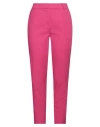 Purotatto Woman Pants Fuchsia Size 6 Cotton, Elastane In Pink