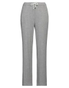 Purotatto Woman Pants Grey Size 8 Viscose, Wool, Polyester, Elastane, Cotton In Black