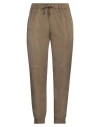 Purotatto Woman Pants Military Green Size 12 Polyester, Elastane In Green