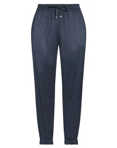 Purotatto Woman Pants Navy Size 12 Polyester
