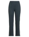 Purotatto Woman Pants Navy Size 4 Cotton In Gray
