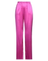 Purotatto Woman Pants Purple Size 14 Silk, Elastane