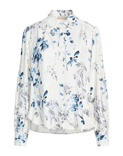 Purotatto Woman Shirt White Size 6 Viscose In Multi