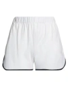 Purotatto Woman Shorts & Bermuda Shorts White Size 8 Cotton In White