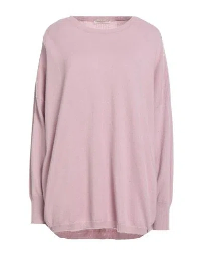 Purotatto Woman Sweater Antique Rose Size 10 Cashmere In Pink