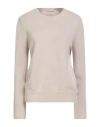 Purotatto Woman Sweater Beige Size 10 Cashmere In Brown