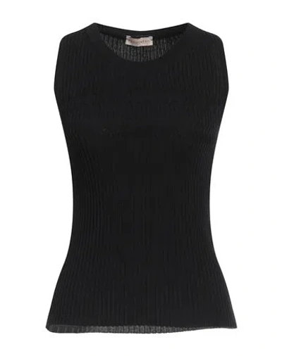 Purotatto Woman Sweater Black Size 10 Cotton