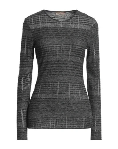 Purotatto Woman Sweater Black Size 12 Viscose