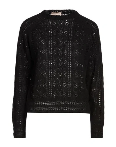 Purotatto Woman Sweater Black Size 6 Cashmere