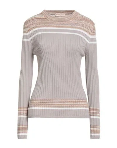Purotatto Woman Sweater Light Grey Size 4 Wool