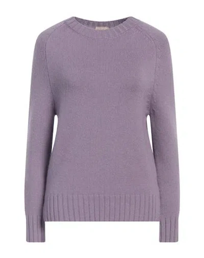 Purotatto Woman Sweater Light Purple Size 10 Cashmere